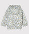 Windjack met print voor baby's wit MARSHMALLOW/blauw BRUT/ MULTICO