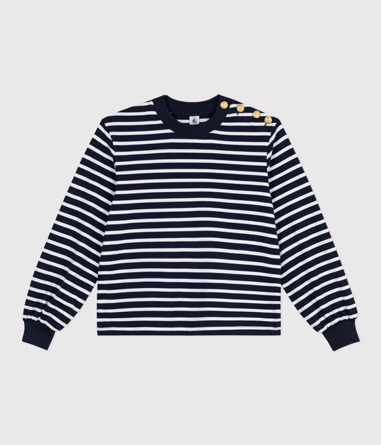 Marinetrui voor dames blauw SMOKING/wit MARSHMALLOW