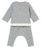 Ensemble trois pièces imprimé bébé garçon gris SUBWAY/blanc MULTICO