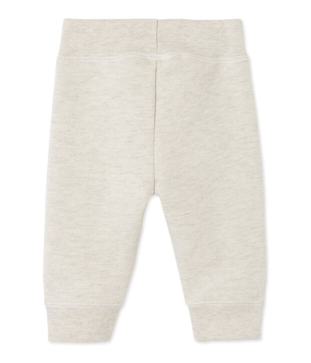 Pantalon de jogging b&eacute;b&eacute; gar&ccedil;on en molleton beige