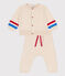 Ensemble van tricot voor baby's wit AVALANCHE/ MULTICO