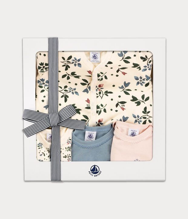 Geschenkdoos met bloemen voor baby's multicouleur