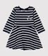 Robe en molleton bébé.