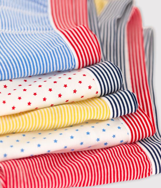 Set met 5 jongensboxershorts in biokatoen variante 1