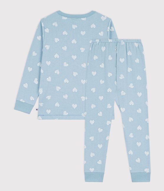 Katoenen pyjama met hartjesprint voor kinderen MIMI/ ECUME
