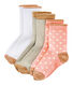 Doos met 3 paar meisjessokken