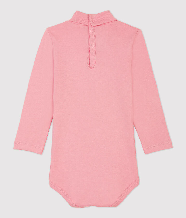 Body en coton b&eacute;b&eacute; rose
