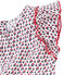 Robe enfant fille blanc MARSHMALLOW/blanc MULTICO