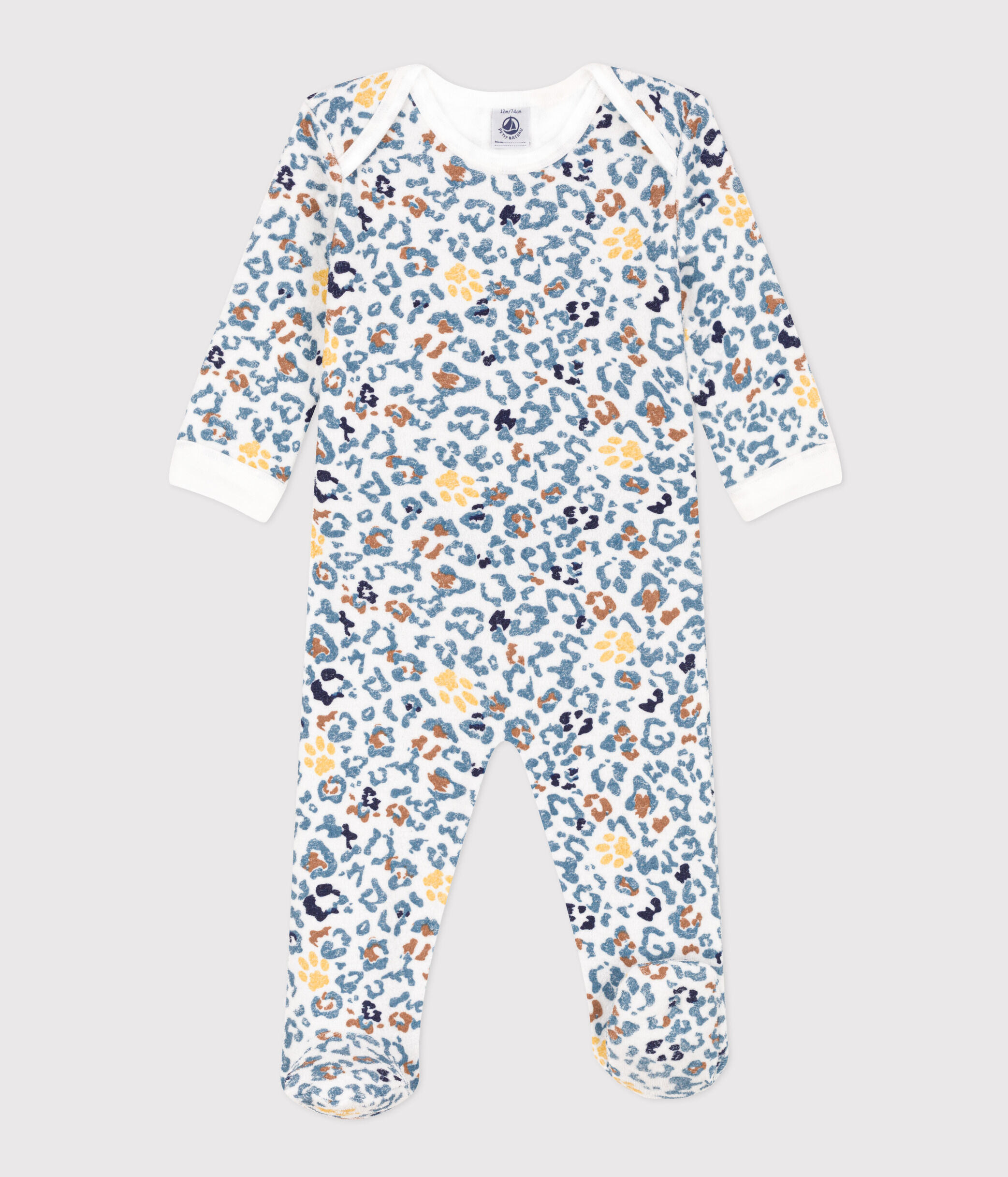 Pyjama b b en bouclette ponge A08ER01