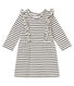 Robe rayure marinière bébé fille