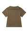 T-shirt met korte mouwen voor babyjongens bruin SHITAKE