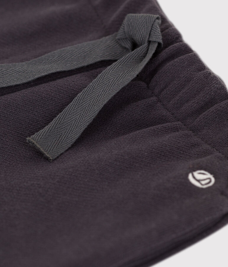 Broek in molton voor baby's grijs