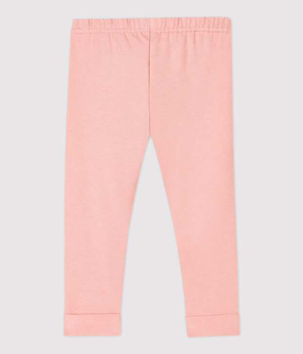Broek van biologisch katoen baby. roze
