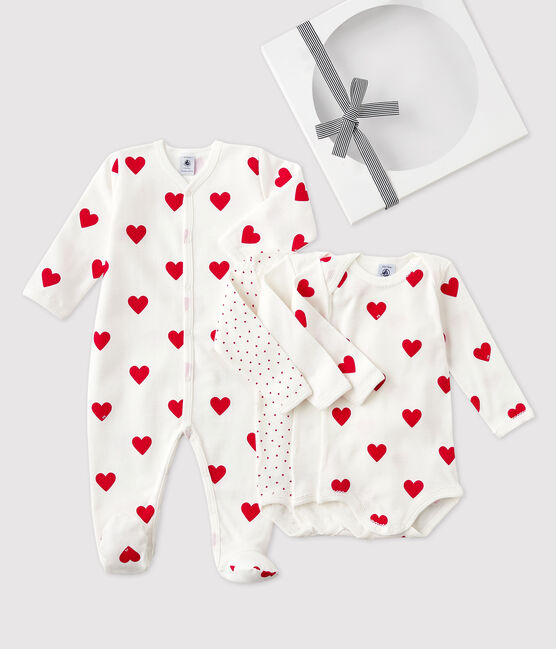Coffret cadeaux cœur bébé. variante 1