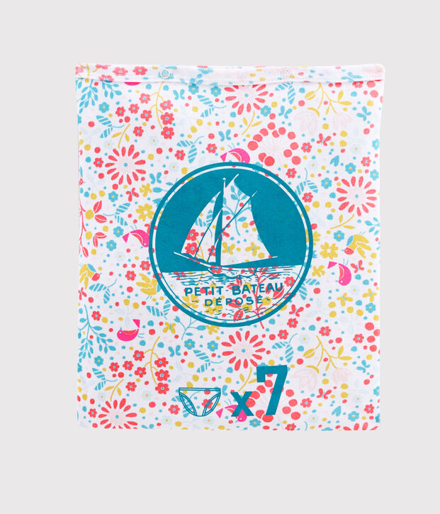 Verrassingssetje met zeven onderbroekjes voor dames multicouleur