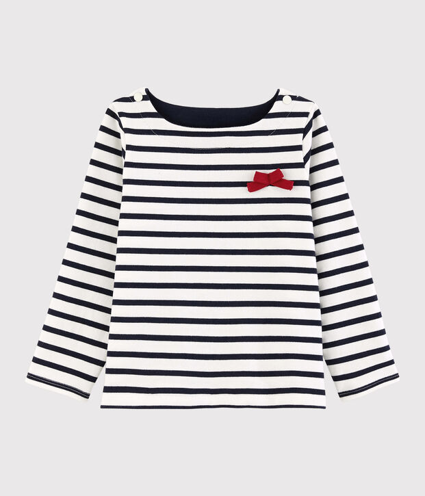 Marinetrui voor meisjes kinderen wit/blauw