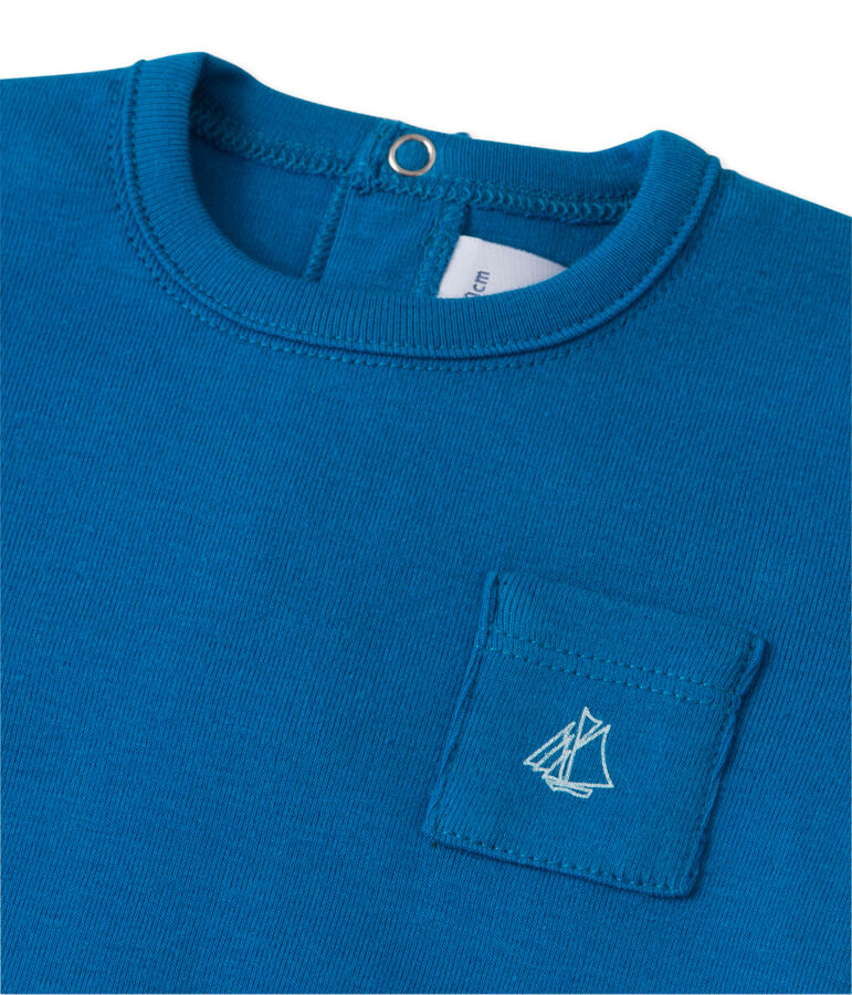 T-shirt voor babyjongens blauw DELFT