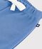 Effen katoenen joggingbroek voor baby's blauw