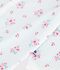 Pyjama b&eacute;b&eacute; en coton imprim&eacute; fleuri blanc/multicouleur