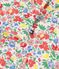 Katoenen babyjurkje met lange mouwen en bloemenprint wit/multicouleur
