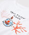 Tee shirt Serge Bloch enfant blanc ECUME