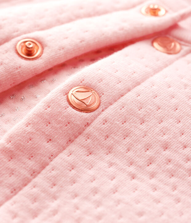 Tubic cardigan babymeisje roze