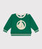 Sweatshirt en molleton bébé vert JARDIN