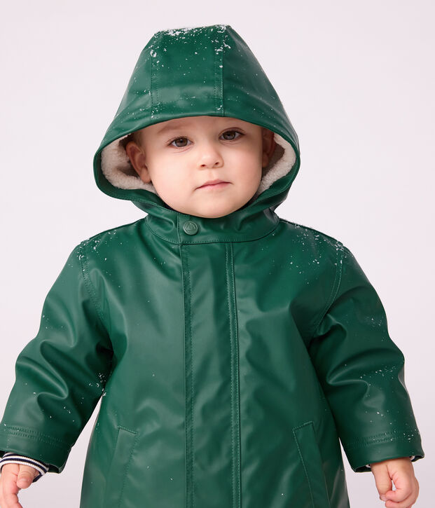 Cir&eacute; chaud b&eacute;b&eacute; en sherpa vert