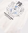 Katoenen T-shirt met korte mouwen voor jongens wit MARSHMALLOW