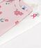 Lot de bodies manches courtes en coton fleuri bébé variante 1