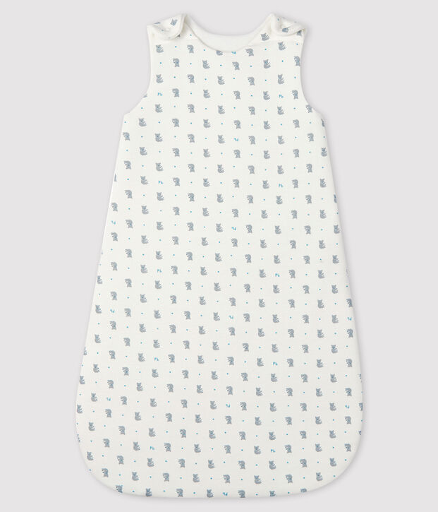 Gigoteuse b&eacute;b&eacute; en c&ocirc;te blanc/gris/multicouleur