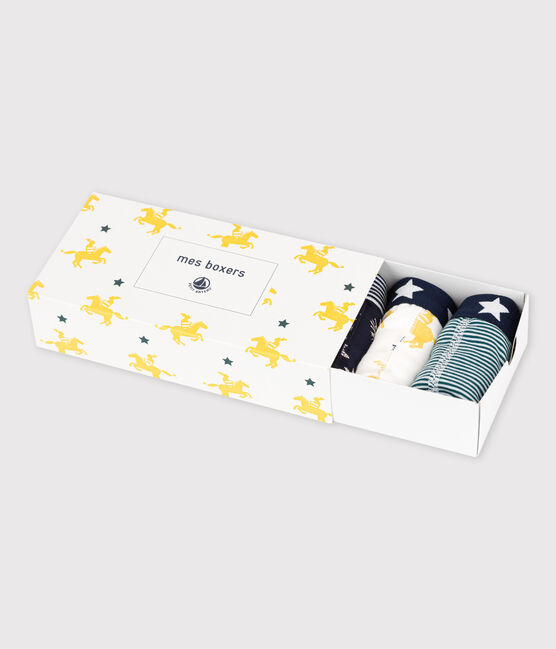 Lot de 5 boxers petit garçon en coton variante 1