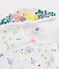 Nachthemd voor kleine meisjes met diadeem wit MARSHMALLOW/wit MULTICO