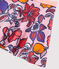 Strandrokje UPF 50+ meisje roze PATIENCE/wit MULTICO