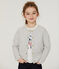 Cardigan enfant fille gris BELUGA CHINE