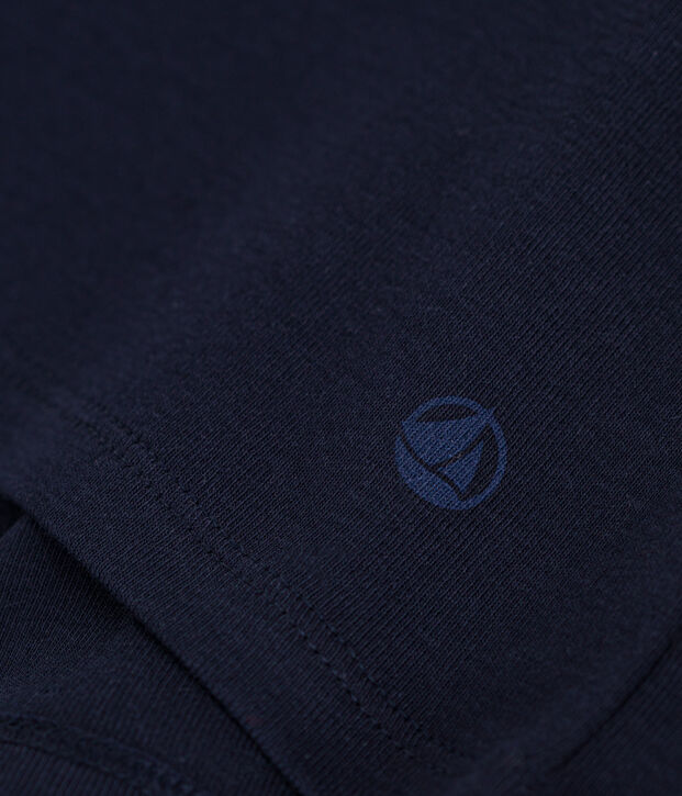 L'Iconique, T-shirt met korte mouw van effen ribstof voor dames SMOKING