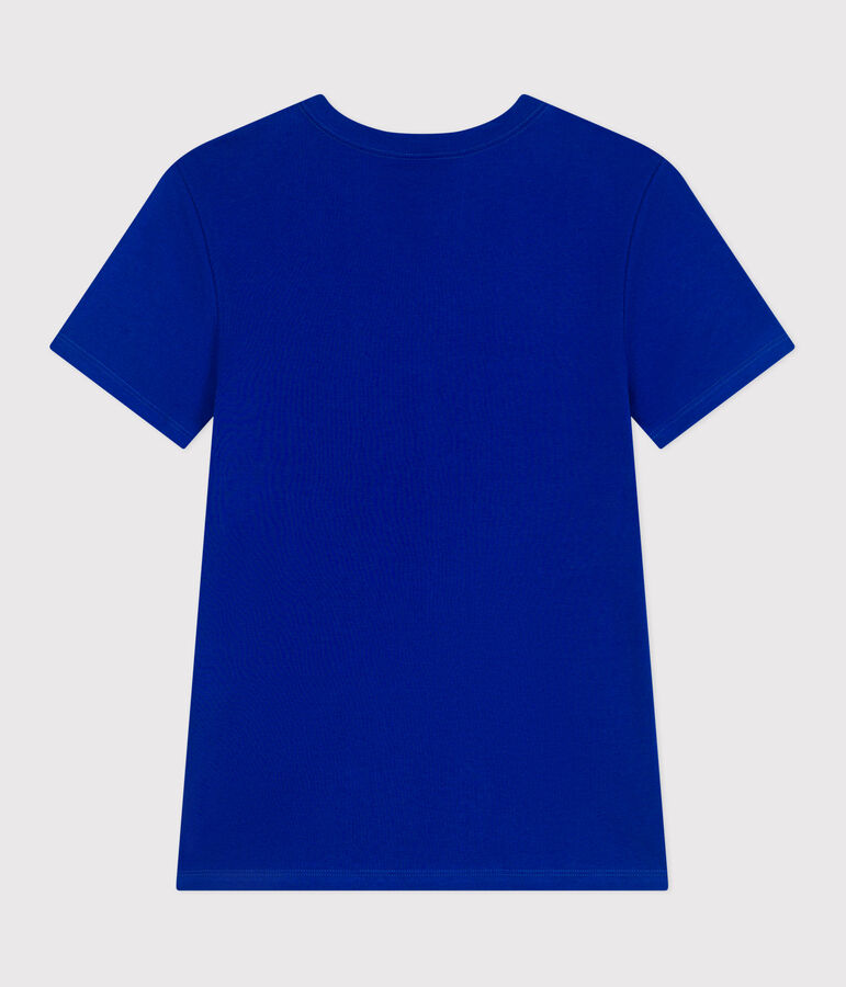 Tee-shirt Femme l'Iconique en coton uni bleu