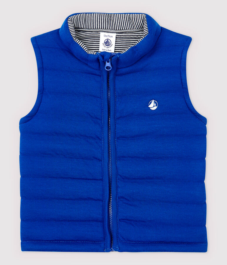Bodywarmer babyjongen blauw