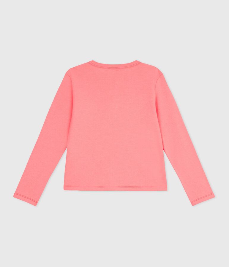 Effen katoenen vestje voor kinderen roze