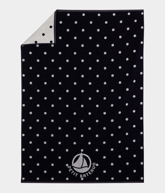 Strandhanddoek blauw SMOKING/wit MARSHMALLOW