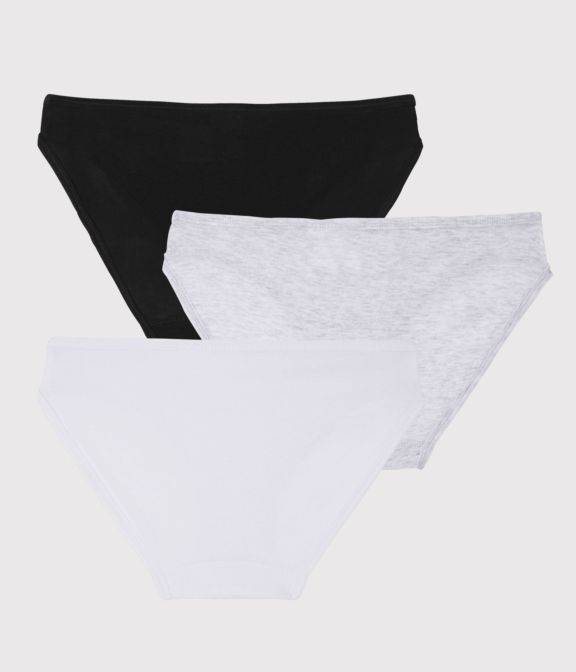 Witte katoenen top onderbroeken dames