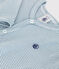 Katoenen babypyjama met print blauw ROVER/wit MARSHMALLOW