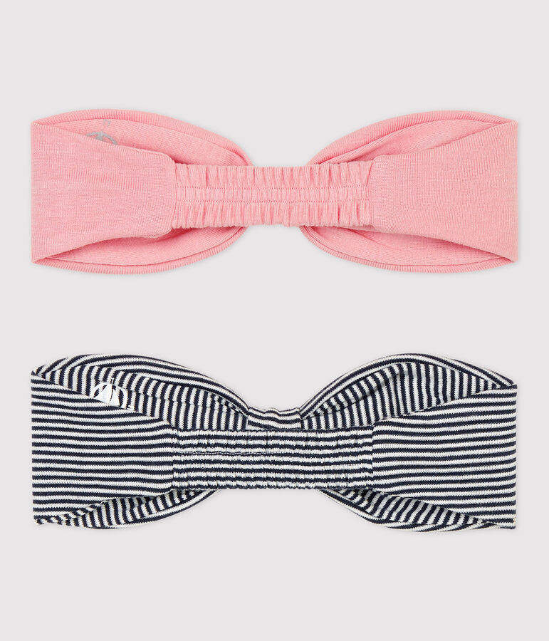 Set van 2 babyhaarbanden. multicouleur