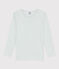 Katoenen T-shirt met lange mouw blauw AGLA