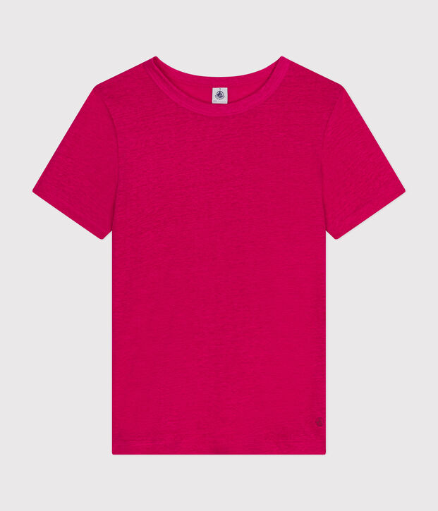 L'Iconique, T-shirt voor dames in linnen DELHI