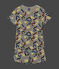 Pyjama short imprimé phosphorescent en coton enfant blanc MARSHMALLOW/blanc MULTICO