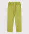 Katoenen kinderbroek groen