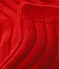Chaussettes en côtes bébé mixte rouge TERKUIT