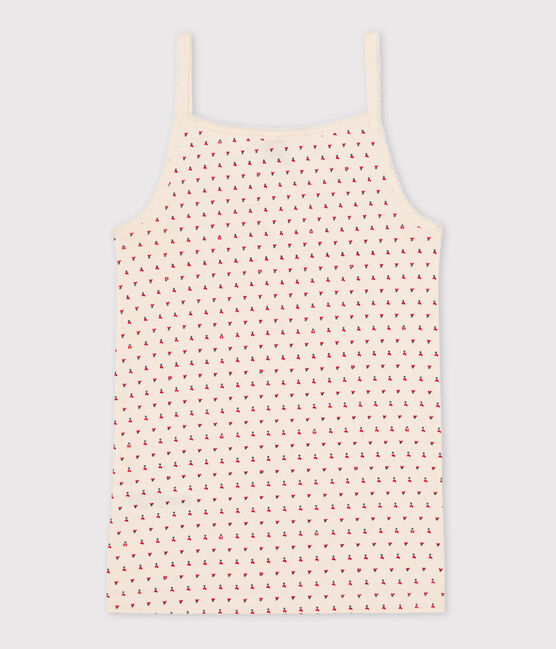 Chemise à bretelles L'ICONIQUE en coton Femme blanc AVALANCHE/ STOP/ MULTICO