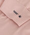 Katoenen T-shirt met Monsieur Madame-motief voor baby's roze SALINE